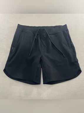 Barbell Apparel Black Athletic Shorts Men XXL Drawstring Performance Gym Workout